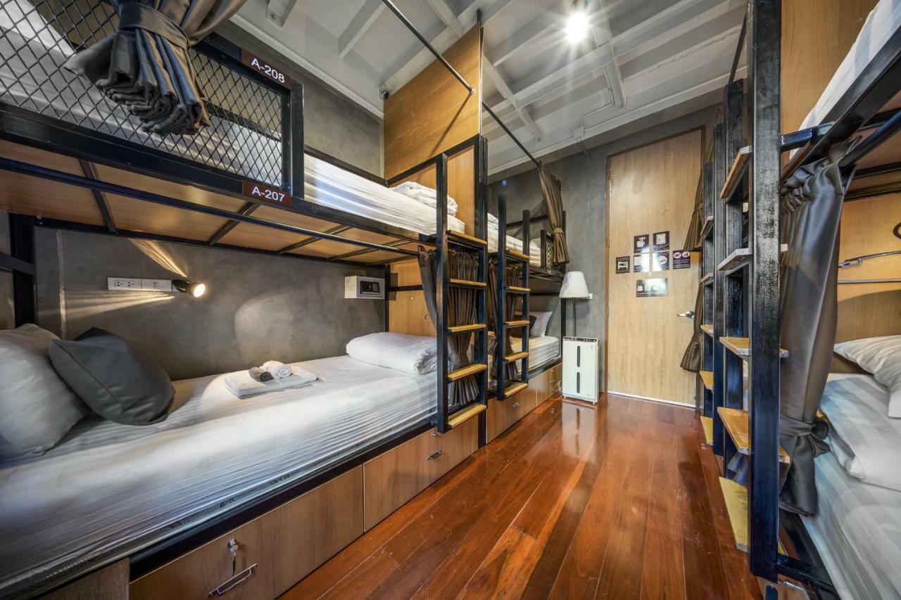בנגקוק Oyo 685 Am Bed Hostel מראה חיצוני תמונה